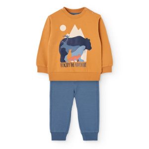 Conjunto em algodão para menino