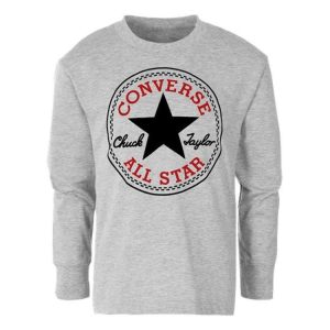 Camisola manga comprida logo Converse