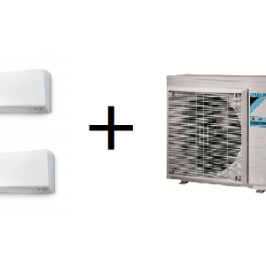 DAIKIN MULTI-SPLIT 2X1 GAMA CONSOLA DE CHÃO PERFERA GÁS R-32 FVXM-B (9000+18000 BTUS)