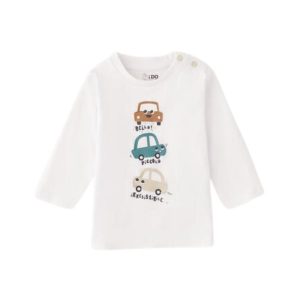 Camisola estampada para bebé menino
