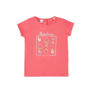 T-shirt estampada para menina