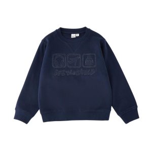 Sweatshirt cardada para menino