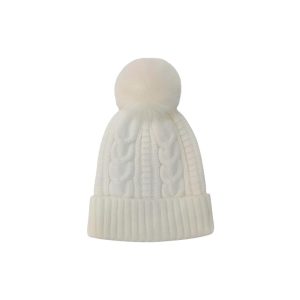 Gorro em malha torcida
