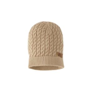Gorro de malha torcida para bebé