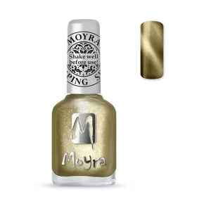 Verniz de Estampagem Moyra Cat Eye SP31 Dourado Magnético
