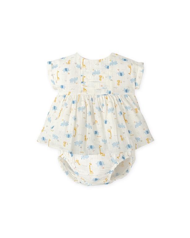Vestido com tapa fralda para bebé - Image 2